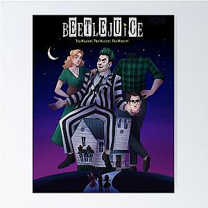 Beetlejuice Musical x The movie Cover Poster