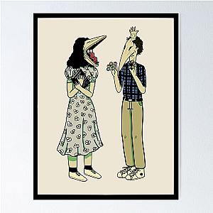 Beetlejuice Couple Barbara and Adam Maitland Coloured Print Poster