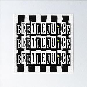 Beetlejuice Beetlejuice Beetlejuice Halloween Party  Poster