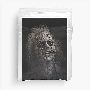 Gangster Juice, Beetlejuice Tattoo Portrait, Beetlejuice Beetlejuice Tattoo Beast Duvet Cover