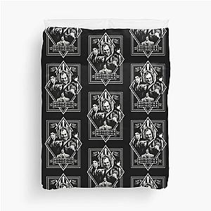 beetlejuice bnw Duvet Cover