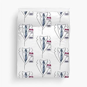 Beetlejuice Beetlejuice Hello My Name is Bob Duvet Cover