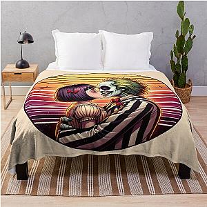 Beetlejuice Love Throw Blanket