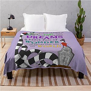 Beetlejuice Throw Blanket