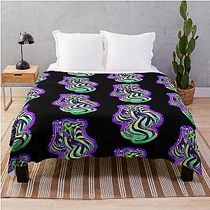 beetlejuice ghostface Throw Blanket