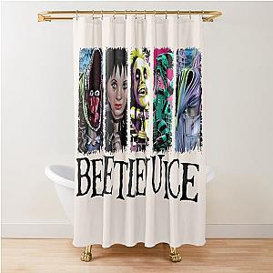 Beetlejuice KID T Shower Curtain