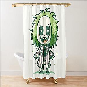 Beetlejuice Shower Curtain