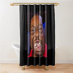 Beetlejuice Oil Print Shower Curtain