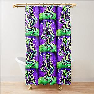 beetlejuice ghostface Shower Curtain