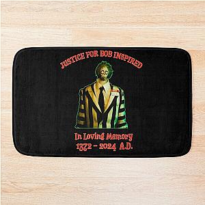 Bob BeetleJuice Inspired Bath Mat