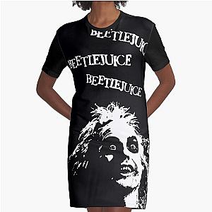 Beetlejuice Graphic T-Shirt Dress