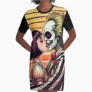 Beetlejuice Love Graphic T-Shirt Dress