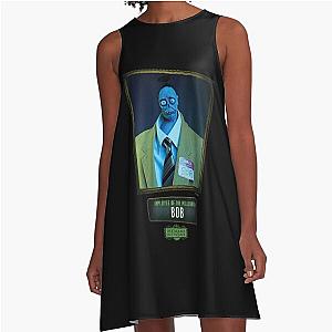 Beetlejuice Beetlejuice Employee Of The Millennium Bob A-Line Dress