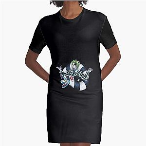 Beetlejuice Graphic T-Shirt Dress