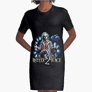 beetlejuice 2 Graphic T-Shirt Dress