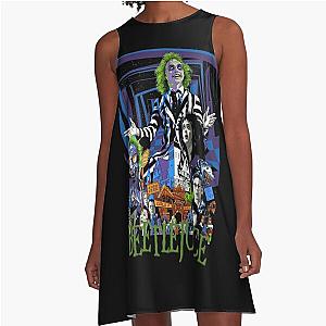 beetlejuice digitla A-Line Dress