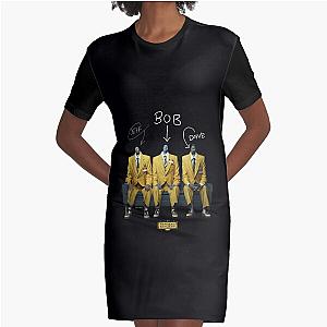 Beetlejuice Beetlejuice Jeff Bob Dave Shrunken Heads Graphic T-Shirt Dress