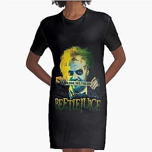 beetlejuice horror Graphic T-Shirt Dress