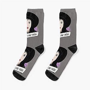 Lydia Deetz Beetlejuice Socks