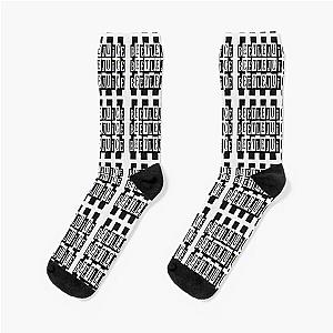 Beetlejuice Beetlejuice Beetlejuice Halloween Party  Socks