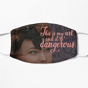 Delia Deetz This is My Art, and it is Dangerous Beetlejuice Movie Quote Flat Mask