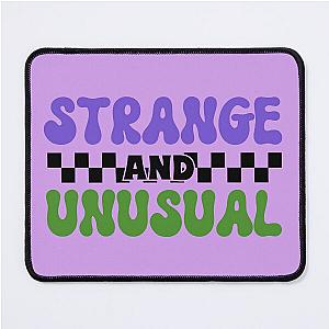 Strange and Unusual - Beetlejuice Lydia Inspiration in Purple and Green Mouse Pad