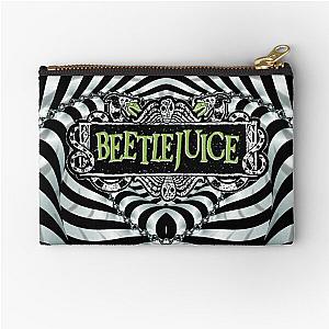 Beetlejuice Zipper Pouch