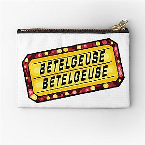 beetlejuice (betelgeuse sign) Zipper Pouch