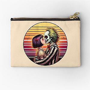 Beetlejuice Love Zipper Pouch