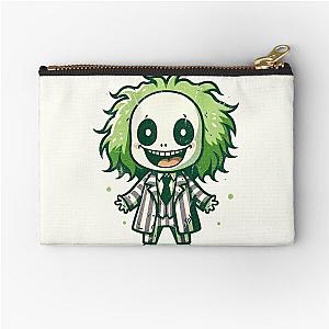 Beetlejuice Zipper Pouch