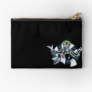 Beetlejuice Zipper Pouch