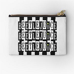 Beetlejuice Beetlejuice Beetlejuice Halloween Party  Zipper Pouch