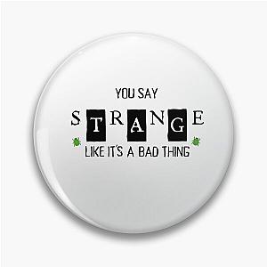 beetlejuice strange sticker Pin