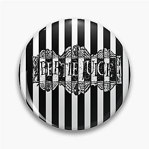 Black and White Beetlejuice Wallpaper Pin