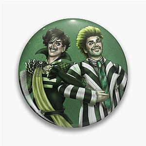 Sanders Sides & Beetlejuice - Musical Trash Gremlin Friends Pin