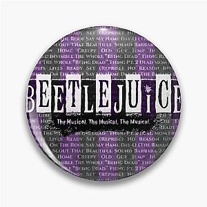 Beetlejuice Musical Soundtrack Pin