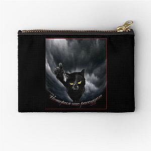 Black Cat Behemoth (Master And Margarita) Zipper Pouch