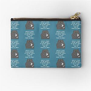 Behemoth the Cat - lit quotes series Zipper Pouch