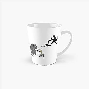 Manuscripts don't burn - The Master & Cat Behemoth - Funny Mikhail Bulgakov "The Master and Margarita" Gift Tall Mug