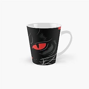 Vampire Cat with Red Eyes - Gothic Behemoth Design Tall Mug