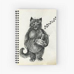 Behemoth the Cat Spiral Notebook