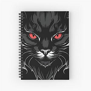 Behemoth the Cat - Iconic Character from Master and Margarita Spiral Notebook