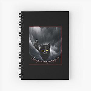 Black Cat Behemoth (Master And Margarita) Spiral Notebook