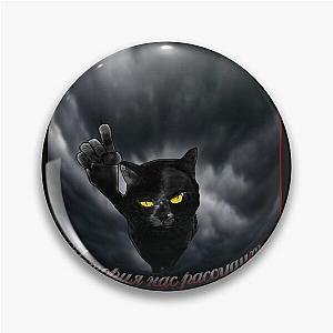 Black Cat Behemoth (Master And Margarita) Pin