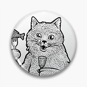 Behemoth cat sketch Pin