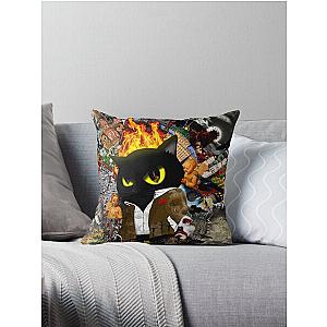 Cat Behemoth (Master & Margarita) Throw Pillow