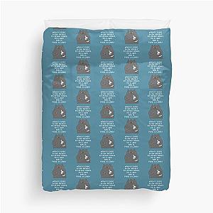 Behemoth the Cat - lit quotes series Duvet Cover