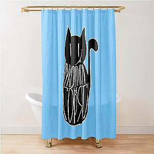 Behemoth the Cat - Manuscripts Don't Burn Shower Curtain