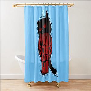 Behemoth the Cat - Manuscripts Don't Burn Shower Curtain