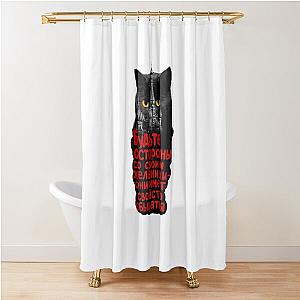 Behemoth the Cat (Bulgakov's Master and Margarita) Shower Curtain